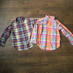 Ralph Lauren Boys Size 4 Botton Down Bundle